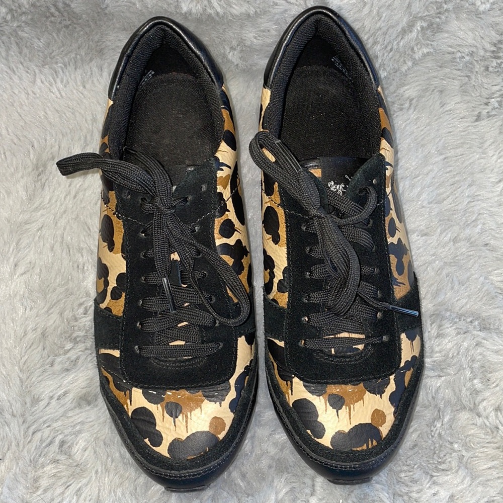 cheetah coach shoes